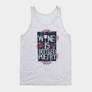 Wine Poetry Tank Top